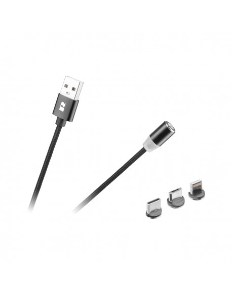 Magnetyczny kabel USB 3w1