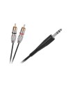 Kabel JACK 6.3 stereo - 2RCA 3m