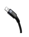 Kabel przewód USB-C / Typ-C - Lightning / iPhone 100cm Baseus Cafule CATLKLF-G1 z obsługą szybkiego ładowania 18W PD