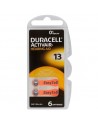6 x baterie do aparatów słuchowych Duracell ActivAir 13 MF