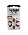 6 x baterie do aparatów słuchowych Rayovac Extra Advanced 312