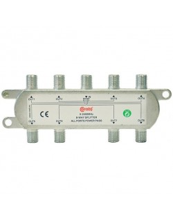 Rozgałęźnik sygnału splitter 5-2400Mhz 8 wyjść power pass CORAB