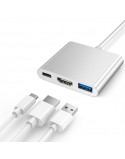 Multiport USB-C na HDMI 4K@30Hz USB-C USB3.0 SPU-M05