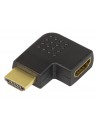Przej.HDMI wtyk - gniazdo kątowe boczne