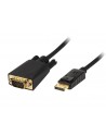 Przył.DISPLAY PORT-VGA 1,8m