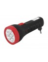 Latarka ręczna 7-LED+COB TS-1139 z akumulatorem, czarna.