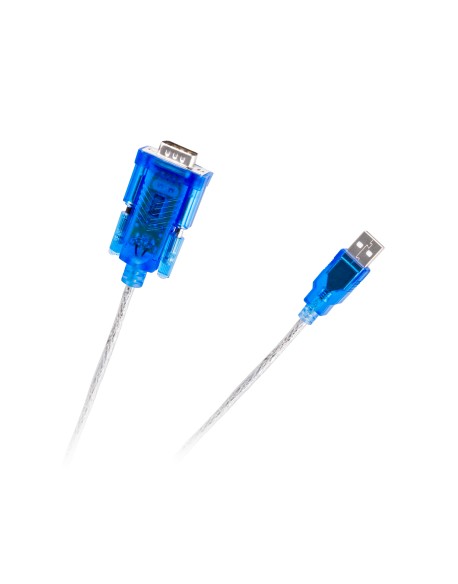 Kabel konwerter USB 2.0 - RS232 (DB9M)