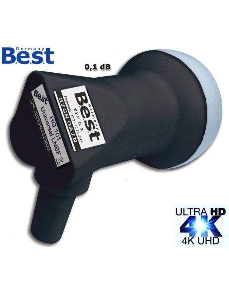 LNB Single BEST HG 101 Ultra Black 0,1dB