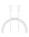 Kabel przewód USB-C / Typ-C - Lightning / iPhone 100cm Baseus CATLYS-A02 z obsługą szybkiego ładowania 20W PD