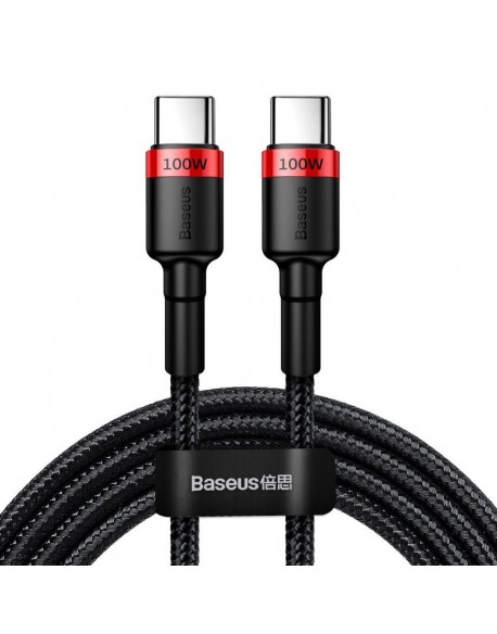 Kabel przewód USB-C PD 2.0 200cm Baseus Cafule CATKLF-AL91 Quick Charge 3.0 5A z obsługą szybkiego ładowania 100W