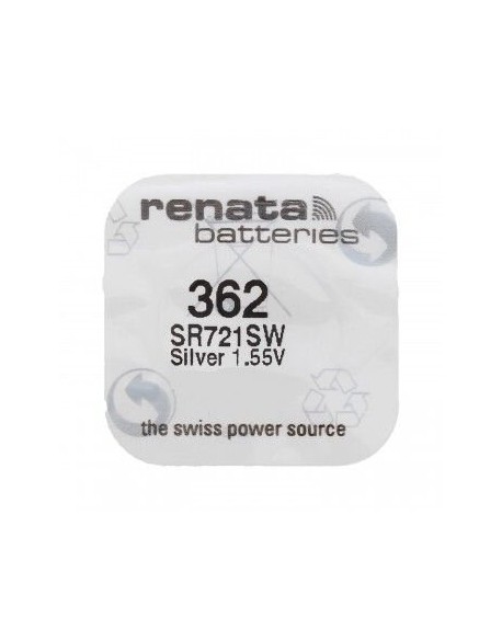 bateria srebrowa mini Renata 362 / SR721SW / SR58 - 1 sztuka