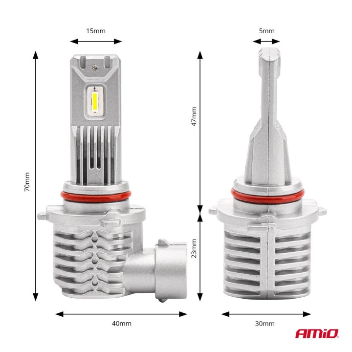 Żarówki samochodowe LED X1 Series AMiO HB4 9006