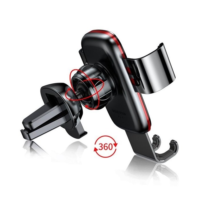 Baseus samochodowy uchwyt grawitacyjny na telefon do kratki Metal Age SUYL-D0G