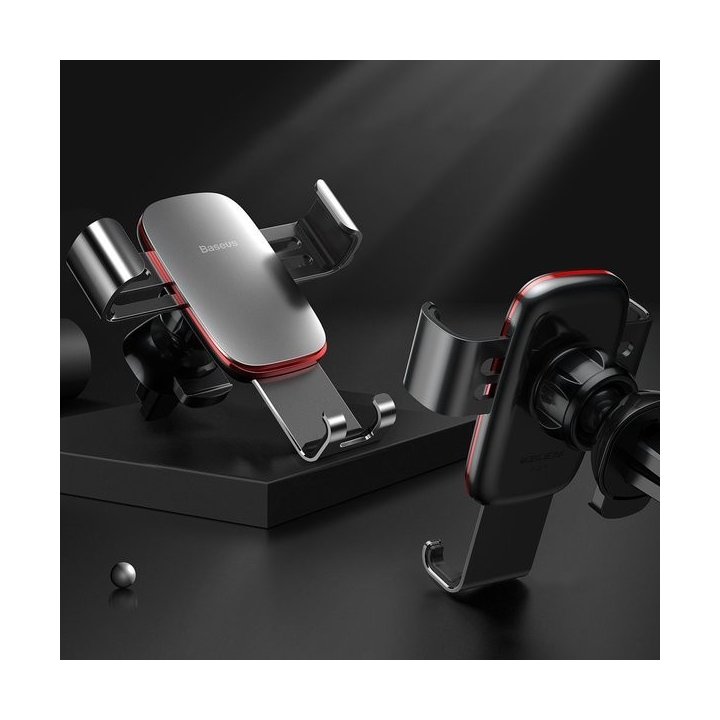 Baseus samochodowy uchwyt grawitacyjny na telefon do kratki Metal Age SUYL-D0G