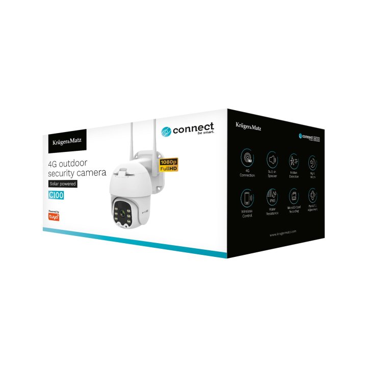 Kamera 4G zewnętrzna Kruger&Matz Connect C100 Solar