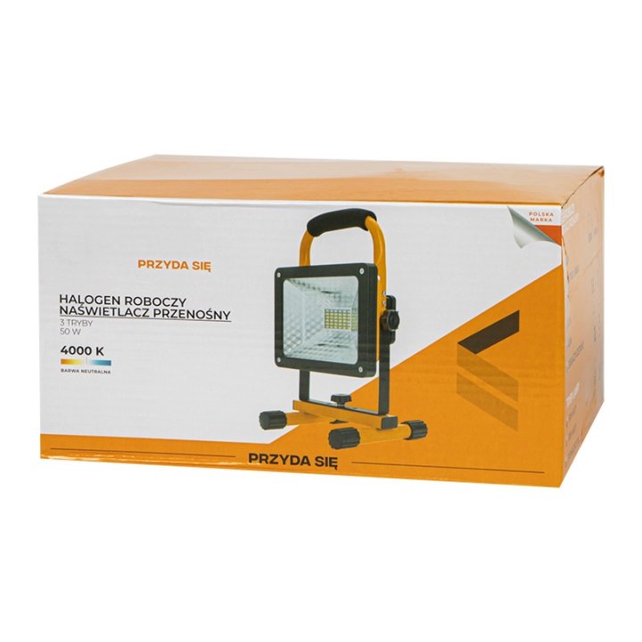 Lampa halogenowa LED SMD 50W przenośny