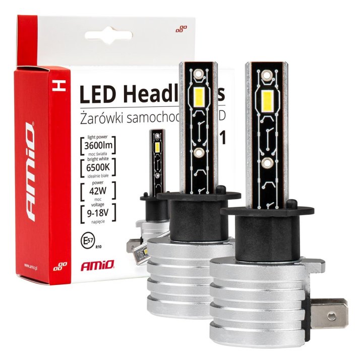 Żarówki samochodowe LED H-mini H1