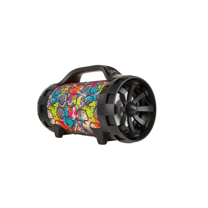 Duży przenośny głośnik bezprzewodowy marki REBEL