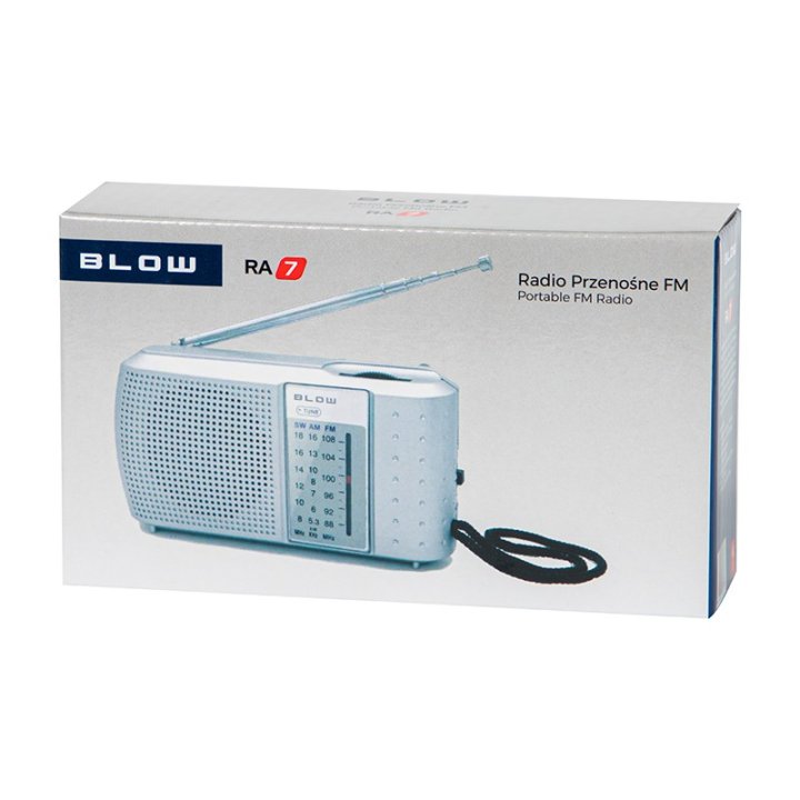 Radio przenośne analogowe AM/FM BLOW RA7