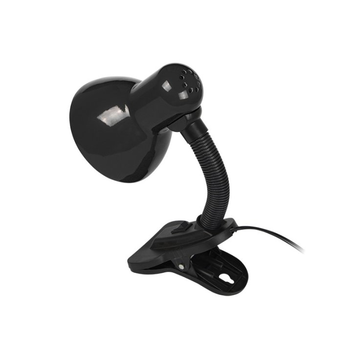 Lampka biurkowa LB-08 z klipsem czarna