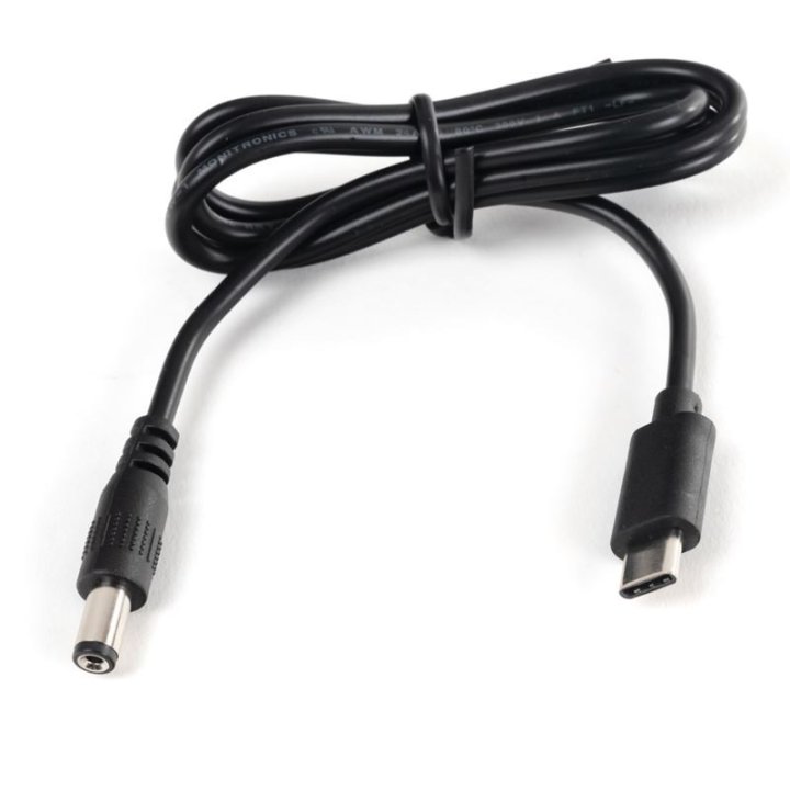 Kabel adapter zasilania USB-C na DC 2.5/5.5 100cm