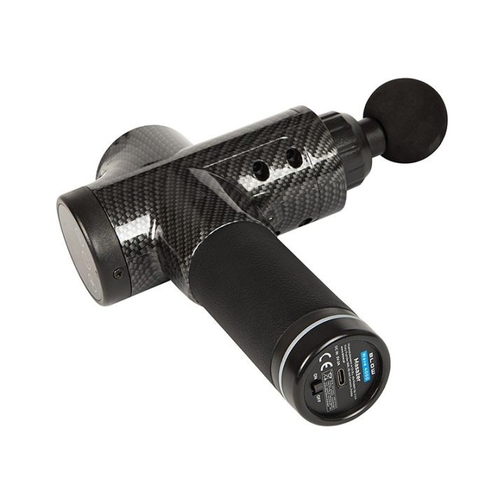 Pistolet do masażu masażer BLOW Wave 4000 + 10 końcówek + walizka