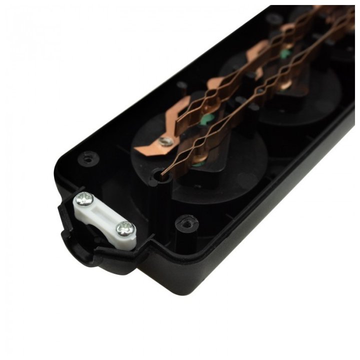 Listwa zasilająca 5 gniazd z/u CZARNA