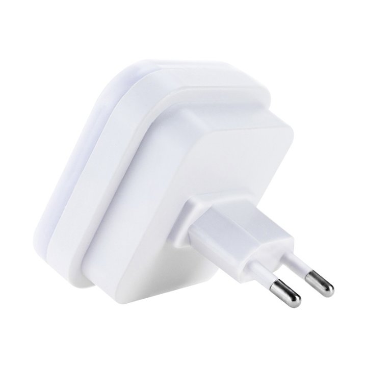 Lampka nocna LED z czujnikiem zmierzchu 1W kwadratowa