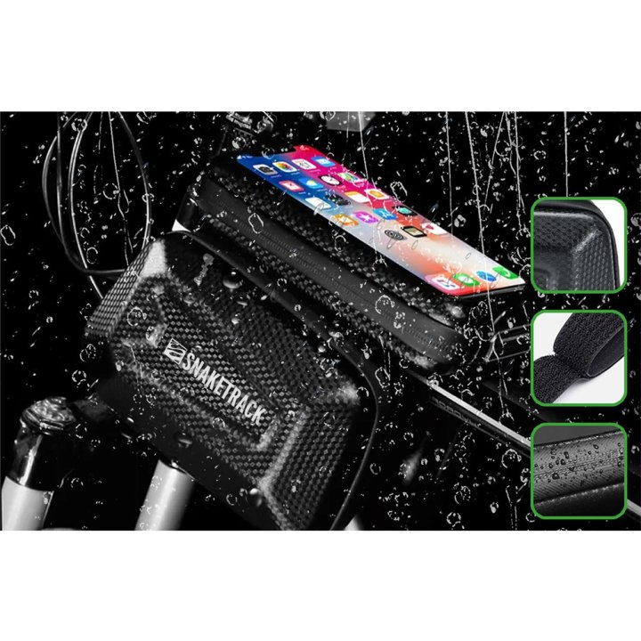 Snake Track torba rowerowa potrójna na ramę ST04