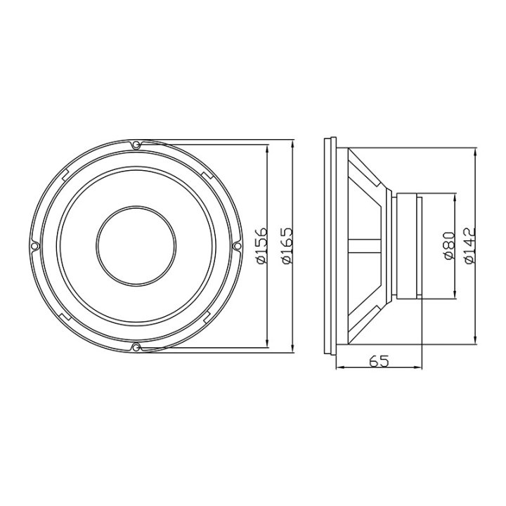 Głośn. BLOW B-165 8Ohm