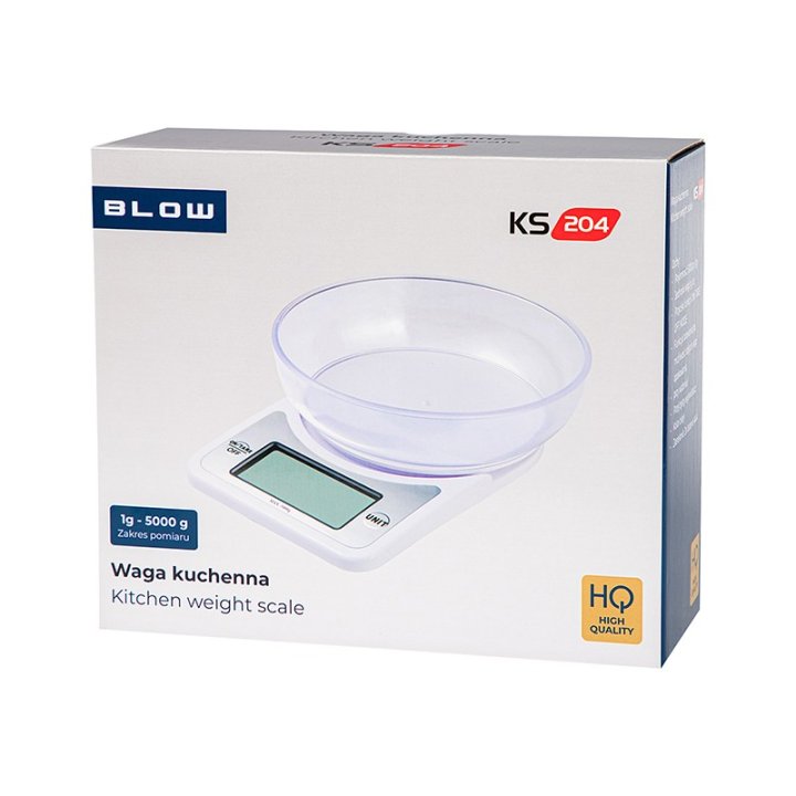 Waga kuchenna KS204 z miską 5kg