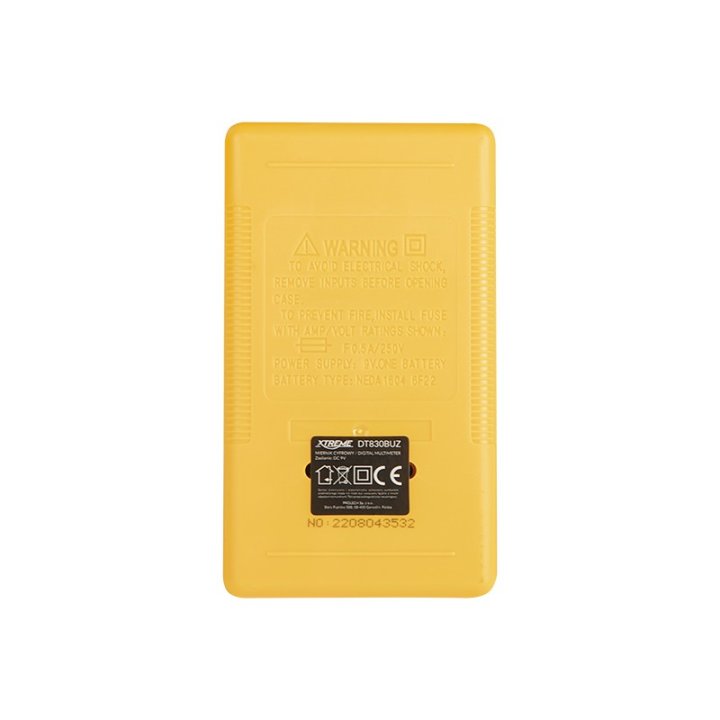 Miernik cyfrowy DT830BUZ XTREME