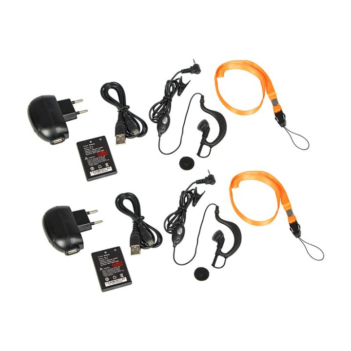 Radiotelefon PMR BF-T6 2W 2szt czarny BAOFENG