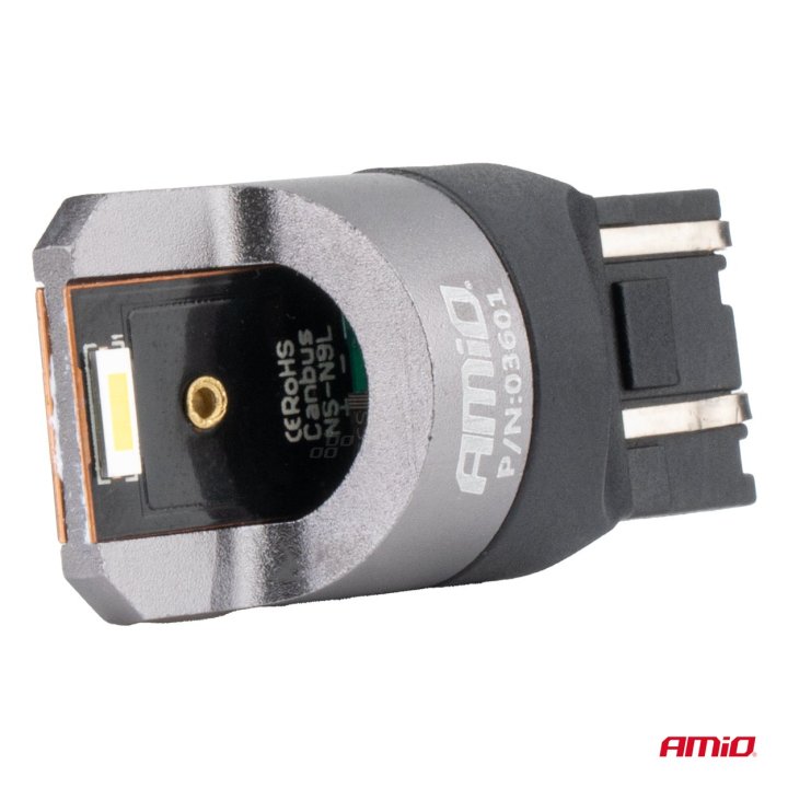 Żarówki LED FULL CANBUS PRO W21/5W 2x1860 SMD białe 12V 24V