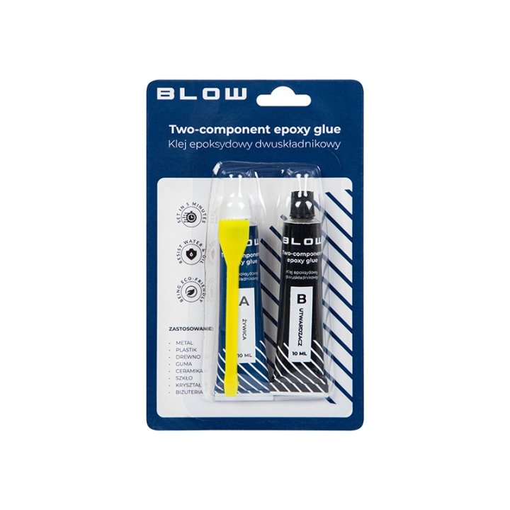 Klej dwuskładnikowy epoksydowy 2x10ml BLOW
