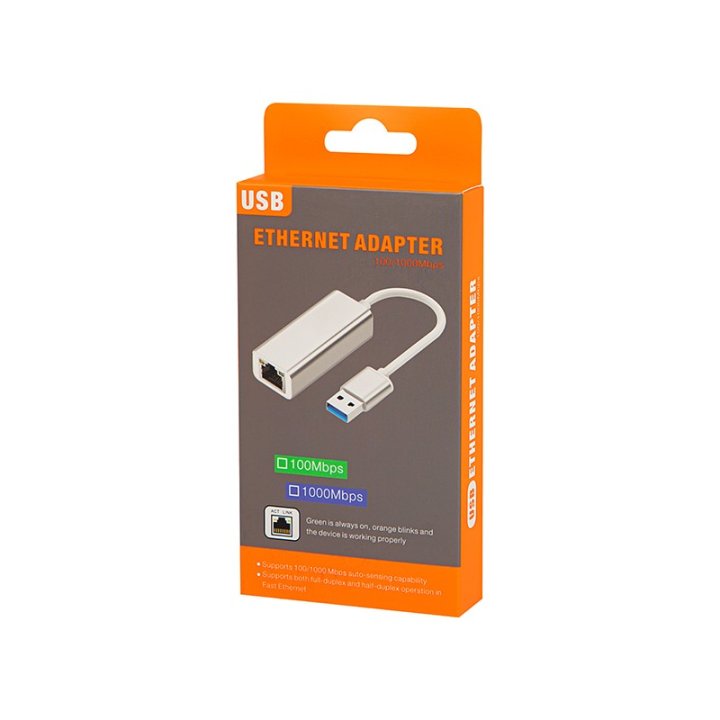 Karta sieciowa USB RJ45 kabel K-04