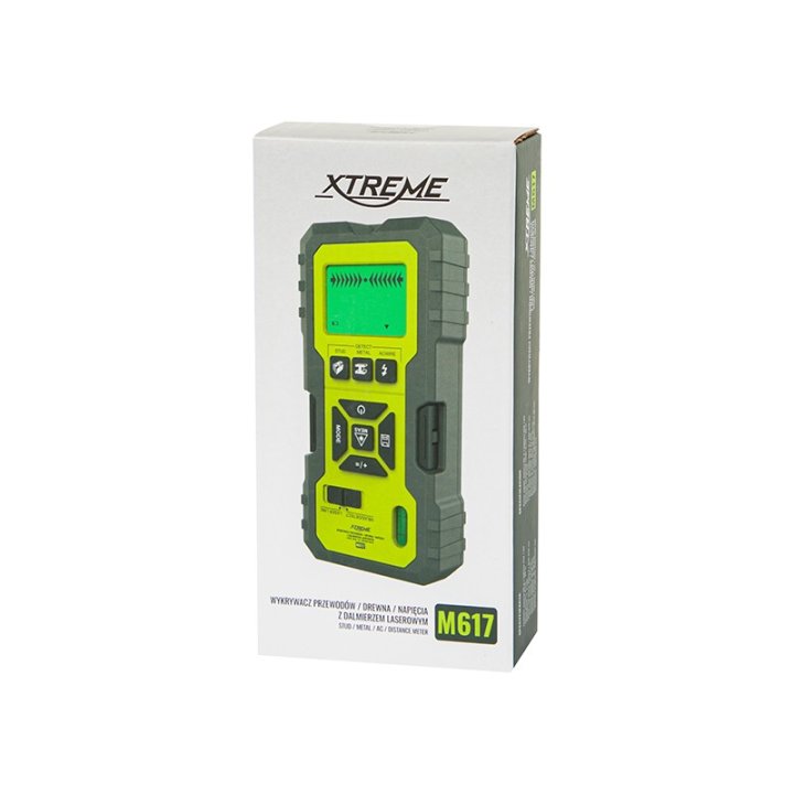 Detektor obecności napięcia drewna metalu M617 5w1 XTREME
