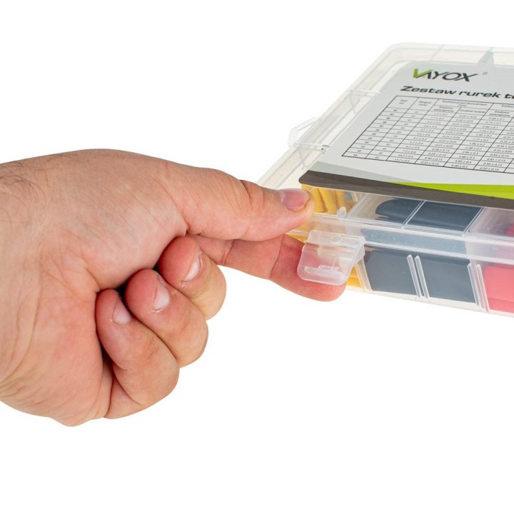 Rurki termokurczliwe 300 szt. 45mm 1-13mm VRC-45SET Vayox