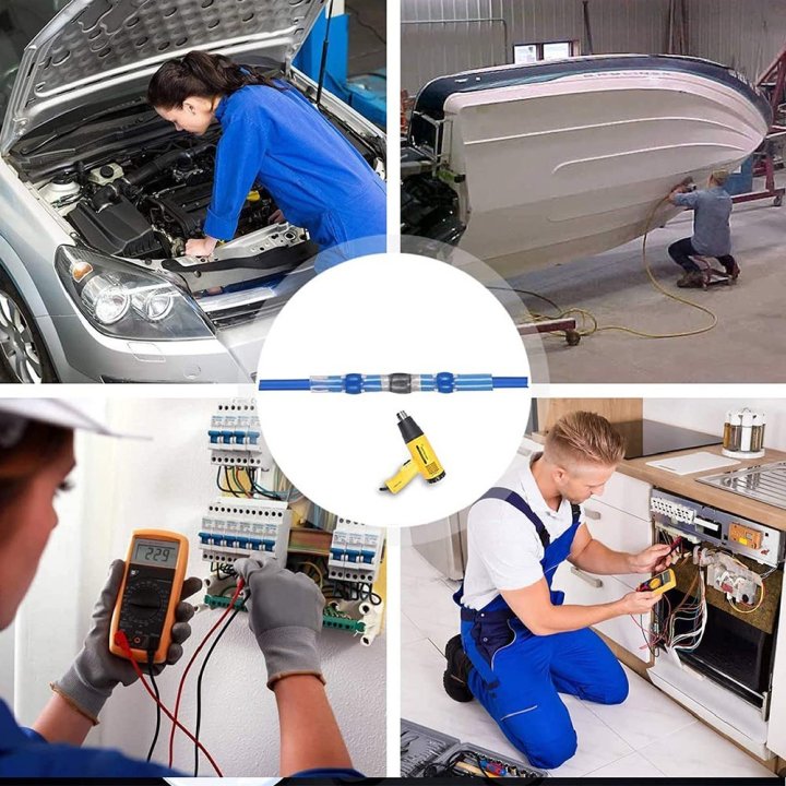 Rurki termokurczliwe z cyną i klejem 1.5-2.5mm 30 szt. VMG-S31 Vayox