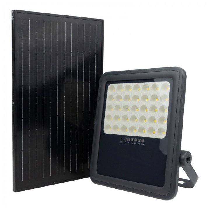 Naświetlacz LED ABS 200W 4000K z P. SOLARNYM