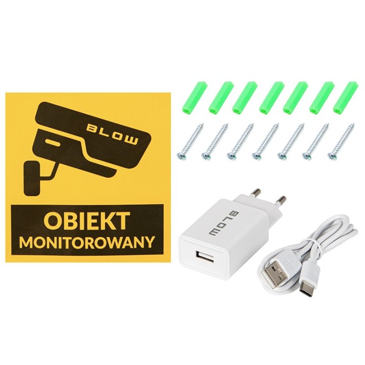 Kamera BLOW 4G PTZ 6MP H-396-AOV DualLens solarna z akumulatorem