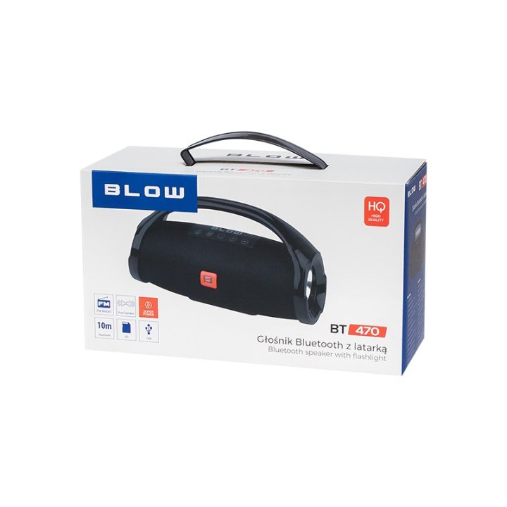 Głośnik Bluetooth BT470 latarka"