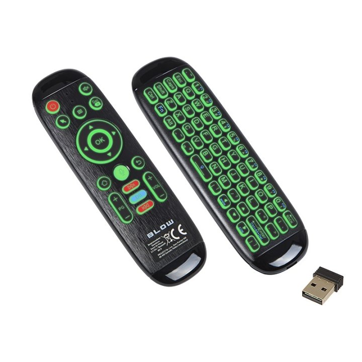 Klawiatura bezprzewodowa 2,4GHz KS-5 z pilotem