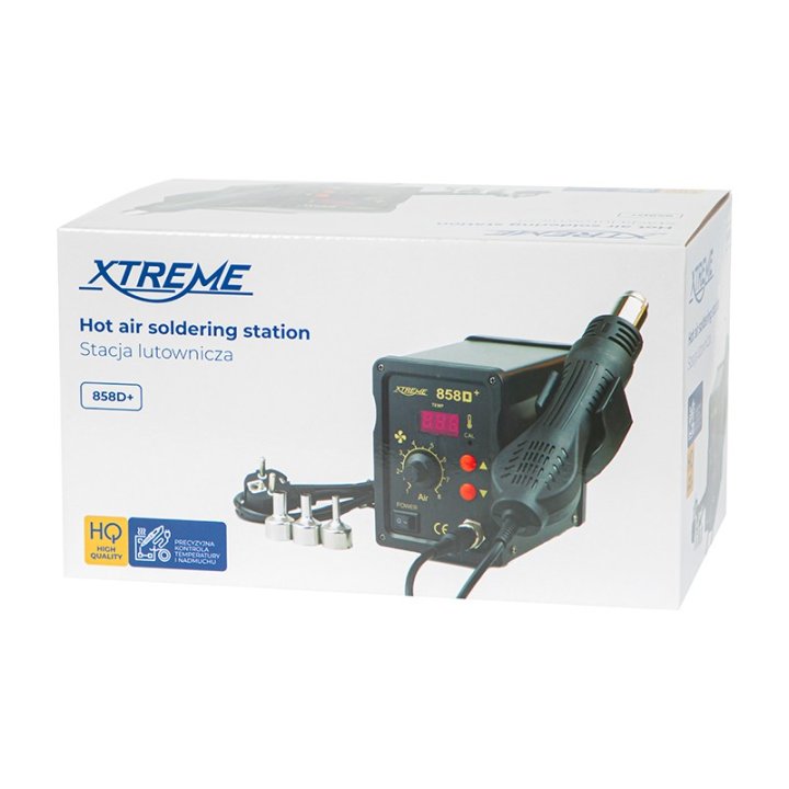 Stacja lutownicza PR-ZD-858D+ HOT AIR