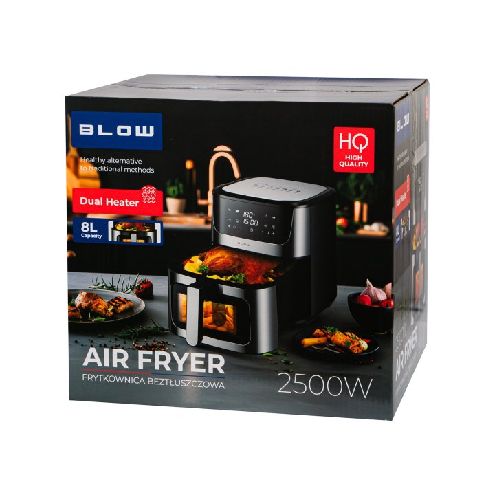 AIR FRYER frytkownica beztłuszczowa BLOW 2500W 8L