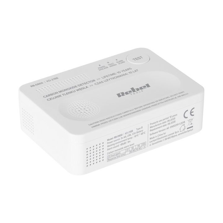 Czujnik tlenku węgla (czadu) KD-218B