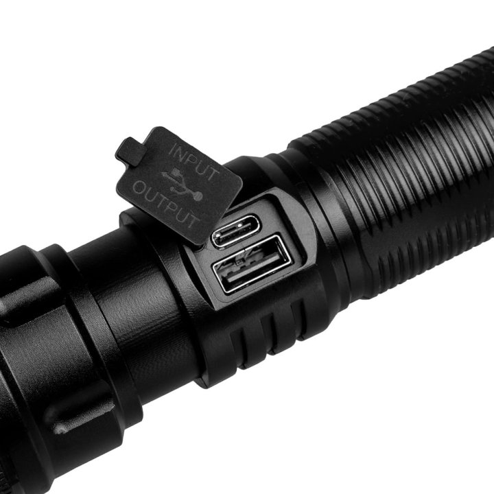 Latarka akumulatorowa taktyczna 600lm + powerbank VA0179 VAYOX