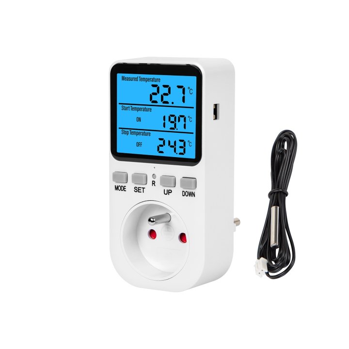 Programator czasomierz cyfrowy T6 z termostatem