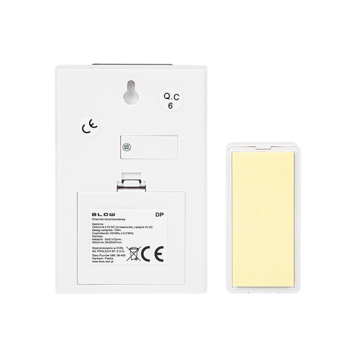 Dzwonek bezprzewodowy DP-11