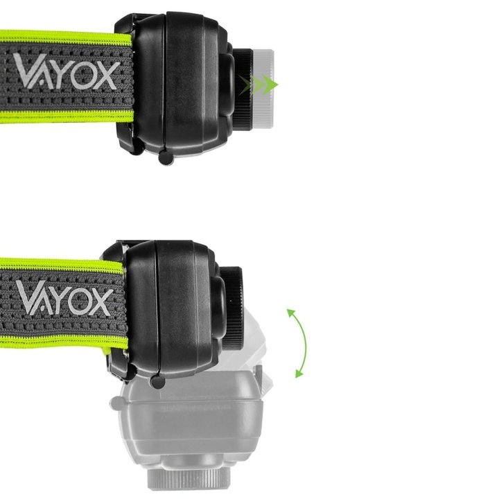 Latarka czołowa akumulatorowa ZOOM CREE + SMD 750lm VA0196 Vayox